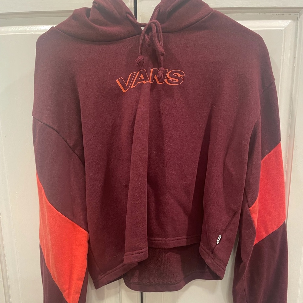 Vans cropped hoodie